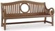 Century® Thomas O'Brien Outdoor Library House Natural Bench-0