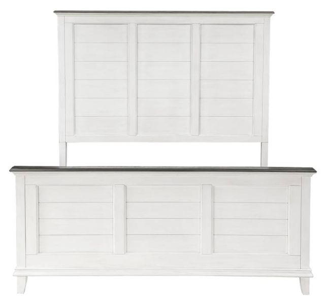 Homelegance® Chesterton Antique White California King Panel Bed-3