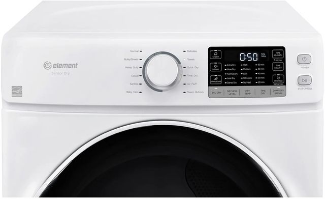 Element® 8 Cu. Ft. White Front Load Gas Dryer -3