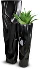 Le Present Lux Textura Black 36" Planter-2