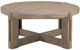 Bassett Mirror McGuire Natural Gray Cocktail Table-1