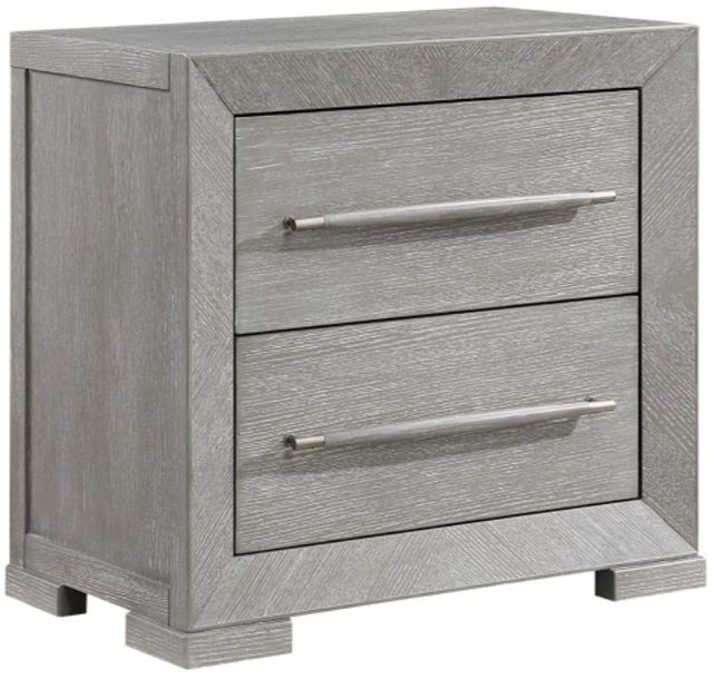 Homelegance® Owen Gray Nightstand-0