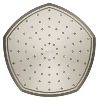KOHLER® Occasion® Vibrant Brushed Nickel 1.75 GPM 8" Single-Function Rainhead-4