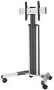 Chief® Silver Medium Fusion™ Mobile AV Cart-0