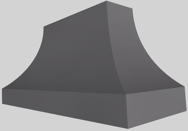 Vent-A-Hood® Designer Series 60" Gunsmoke Wall Mounted Range Hood-1