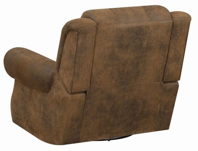 Coaster® Sir Rawlinson Buckskin Brown Swivel Rocker Recliner-2