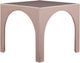 TOV Furniture Tomlin Light Pink Chenille Mahjong Table-0