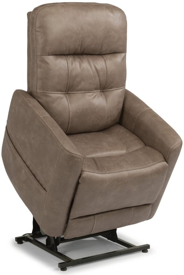 Flexsteel® Customizable Kenner Power Lift Recliner with Power Headrest-3