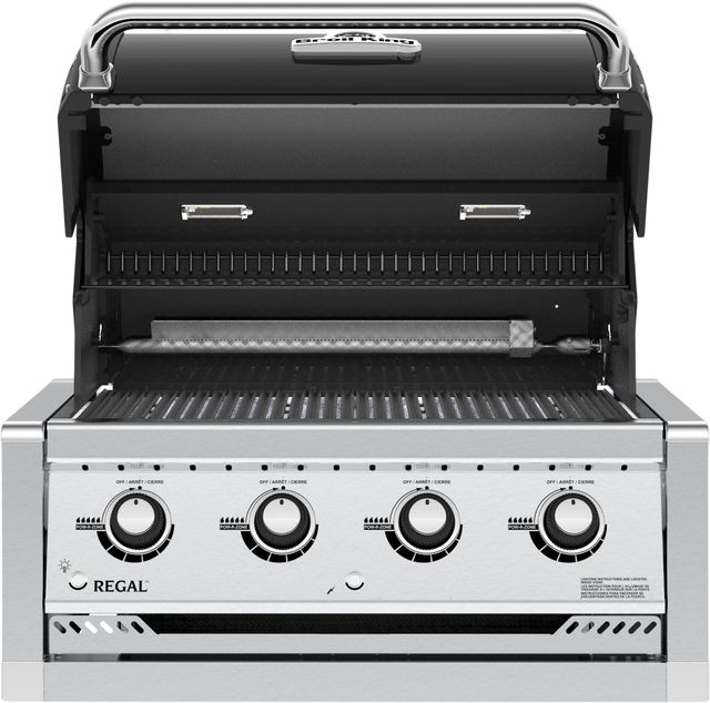 Broil King® Regal™ S420 4-Burner Stainless Steel Built-in Liquid Propane Grill-1
