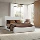 Modus Furniture Windham Whipped Honey Eastern King Upholstered Bed-1