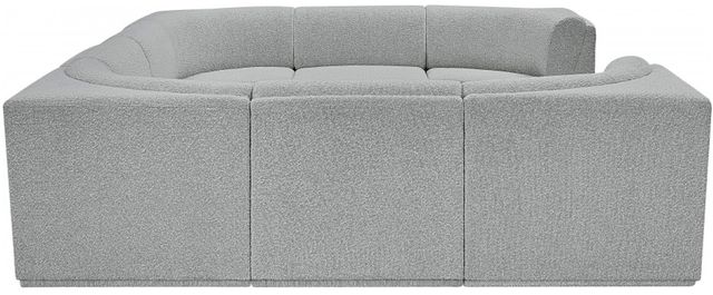 Meridian Furniture Ollie 8-Piece Gray Sectional-2