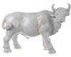 A & B Home Hector White Cow Statuette -0