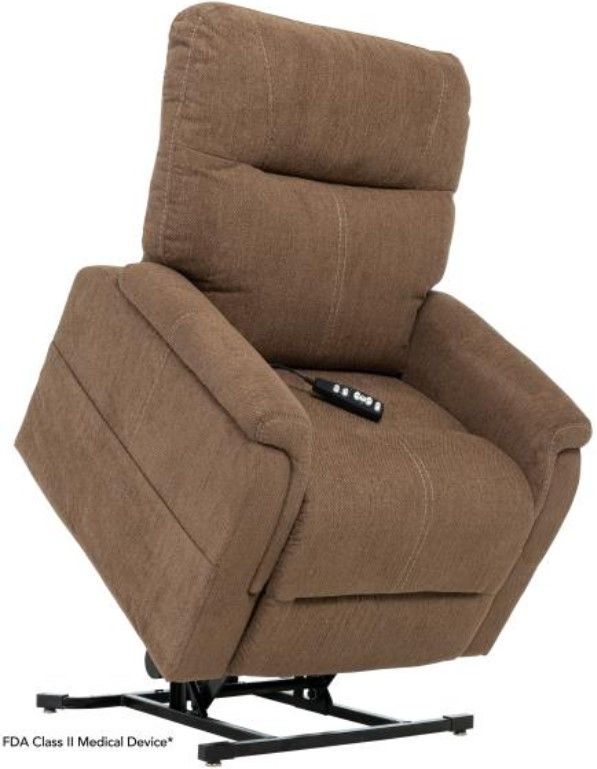 Mega Motion® Trio Invigorate Dynamo Leather Power Lift Recliner-0
