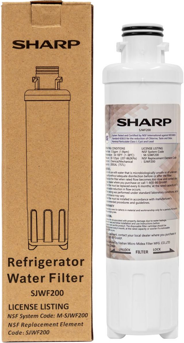Sharp® SJG2254FS Refrigerator Replacement Water Filter-2