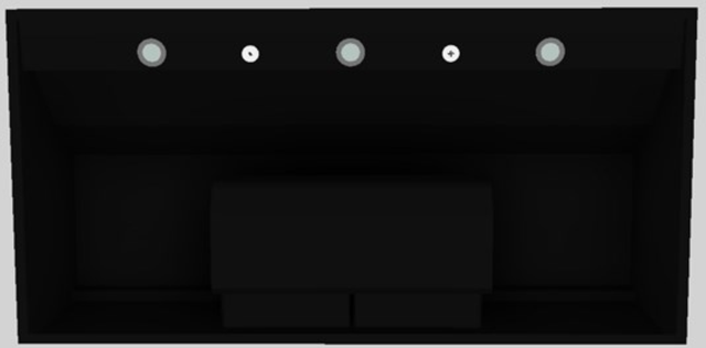 Vent-A-Hood® 48" Black Wall Mounted Range Hood-3