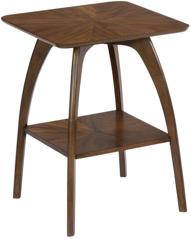 Martin Svensson Lax Organic Walnut Square End Table-0