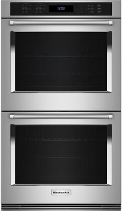 KitchenAid® 27" Stainless Steel Double Electric Wall Oven