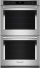 KitchenAid® 27" Stainless Steel Double Electric Wall Oven-0