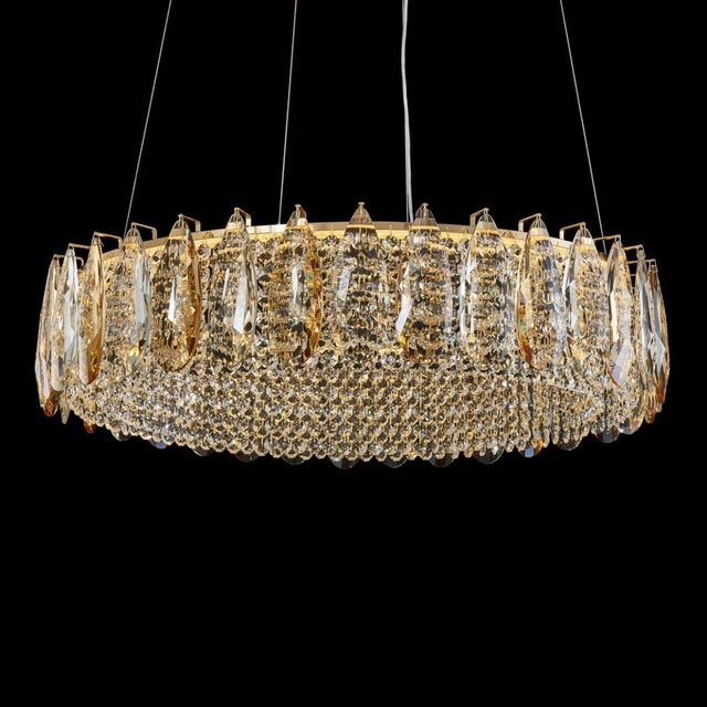 Michael Amini® Imperia Gold Large LED Chandelier-4