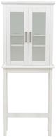 Linon Scarsdale White Space Saver Cabinet-3