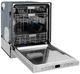 Zline Monument Series 24" Satin Stainless Steel Third Rack Top Touch Control Built-In Dishwasher-1