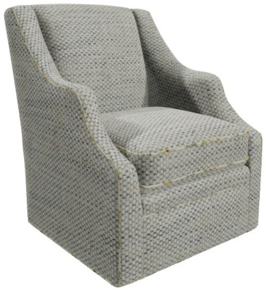 Craftmaster® Customizable Craftmaster Essentials 31" Accent Swivel Chair-2