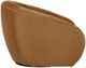 Uttermost® DeSoto Hazlenut Swivel Chair-5