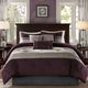 Olliix by Madison Park Purple Full Palmer 7 Piece Comforter Set-0