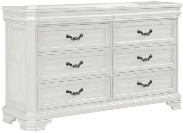 white christmas dresses Coaster Louis Philippe White Dresser main image 0