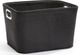 Giftcraft Black Rectangular Storage Basket with Handles-0