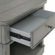 Riverside Furniture Bella Grigio Chipped Gray Nightstand-2