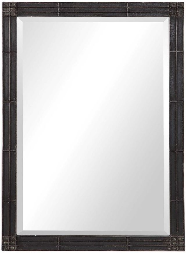 Uttermost® Gower Aged Black Mirror-0