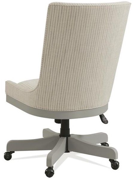 Riverside Furniture Osborne Gray/Gray Skies Upholstered Desk Chair-3
