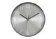 Monarch Specialties Inc. Silver 12" Wall Clock with White Numbers-0