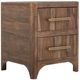 International Furniture Direct Praga Brown Nightstand-0