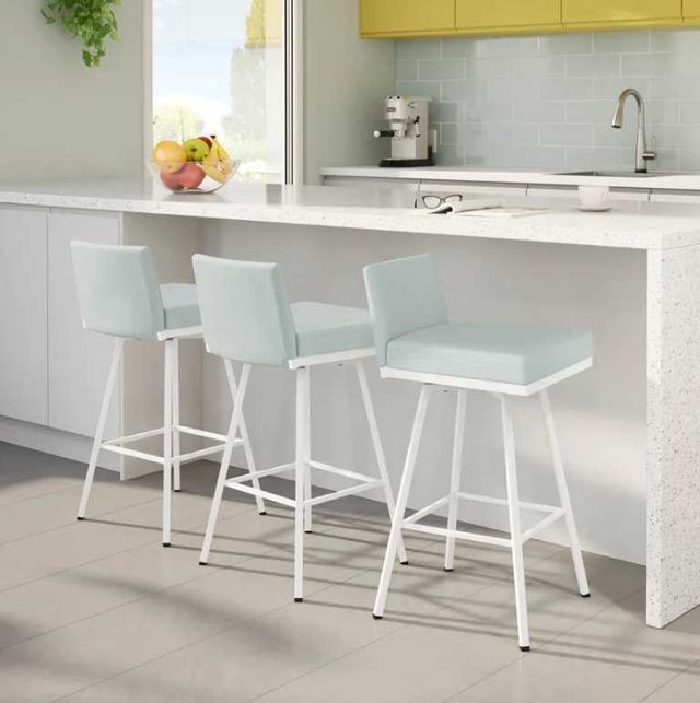 Amisco Customizable Linea Swivel Bar Stool-2