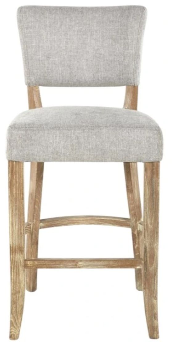 Nest Home Collections Ariana Anew Gray Bar Stool-2