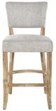 Nest Home Collections Ariana Anew Gray Bar Stool-2