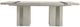 Bernhardt Tempo Larza/Satin Nickel Dining Table-2