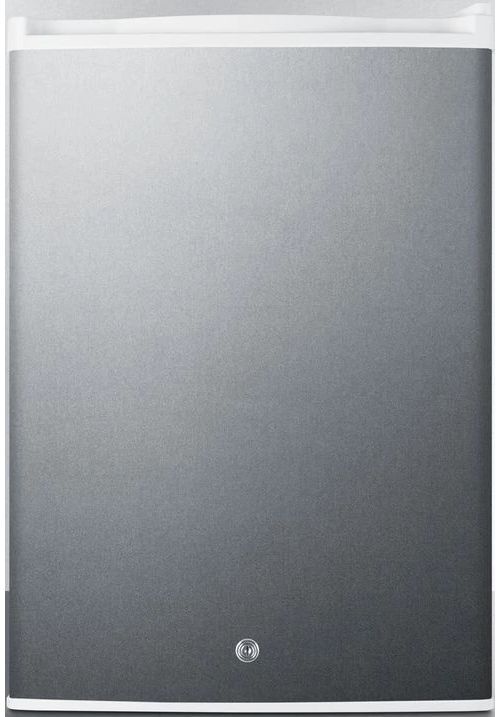 Summit® 17" 2.5 Cu. Ft. Stainless Steel Compact Refrigerator-0
