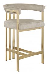 Stone-Brushed Brass