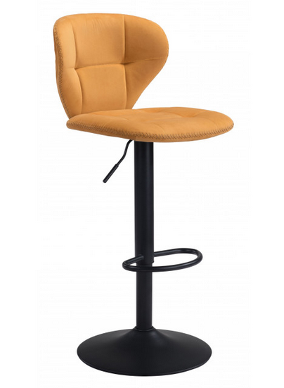Zuo® Modern Salem Yellow Bar Chair-0