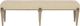 Bernhardt Santa Barbara Beige/Sandstone Bench-0