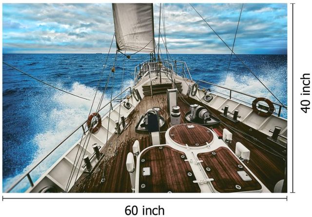 Classy Living Sailboat Waters Wall Art-2