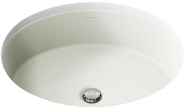 Kohler Verticyl® Dune 19.25" Oval Undermount Bathroom Sink-4