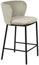 VIG Furniture Modrest Bessie 2-Piece Black/Gray Modern Counter Stool Set-2