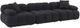 TOV Furniture Calliope 3-Piece Black 118" Modular Sectional-0