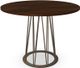 Amisco Customizable Calypso Birch Veneer Counter Height Table with 48" Tabletop -4