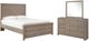Signature Design by Ashley® Culverbach 3-Piece Gray Full Panel Bed Set-0