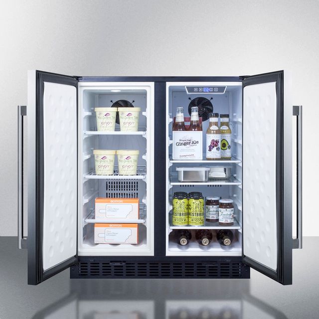 Summit® 5.4 Cu. Ft. Stainless Steel Under the Counter Refrigerator-3